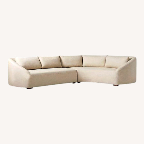Used West Elm Aviana 2-Seat Bench Right for sale on AptDeco