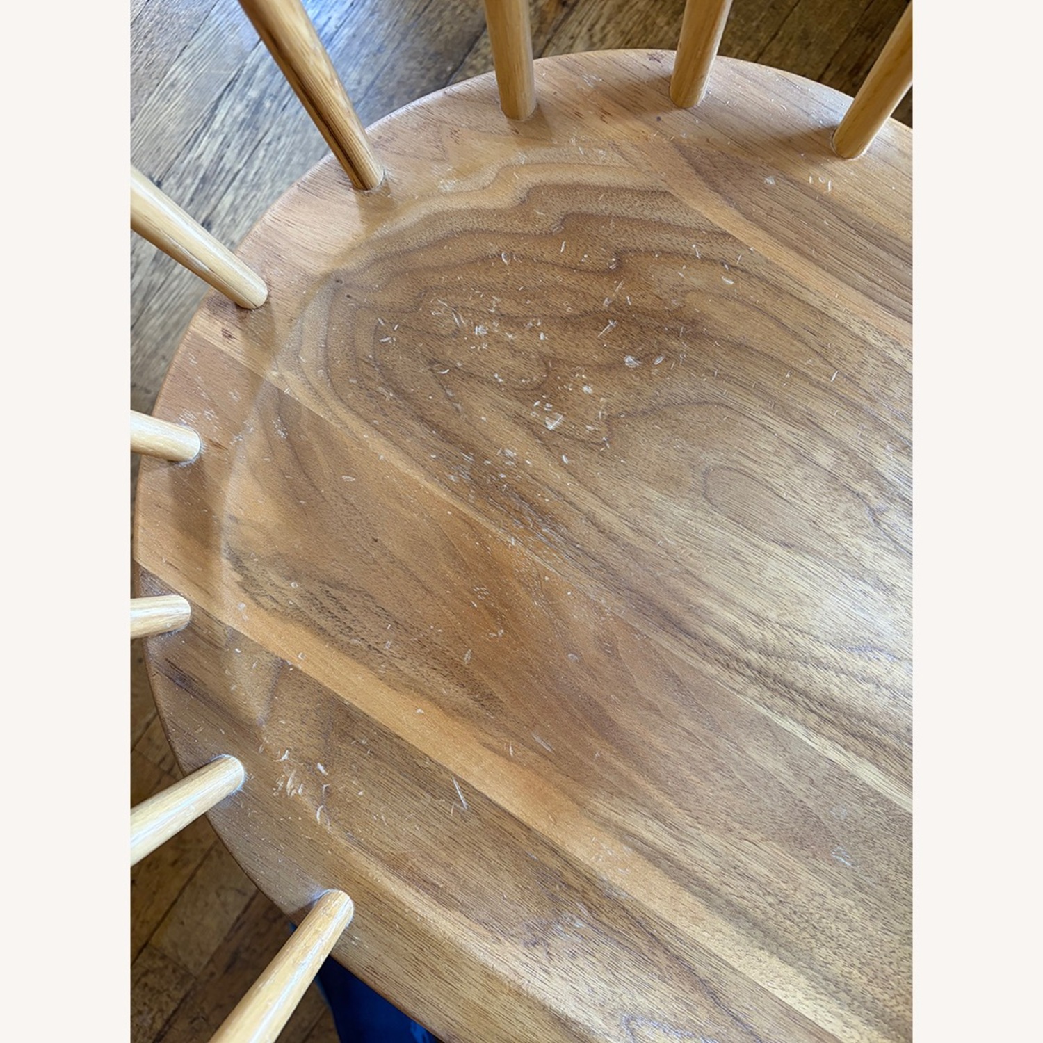Knoll Nakashima Light Brown Wood Dining Chairs - image-7