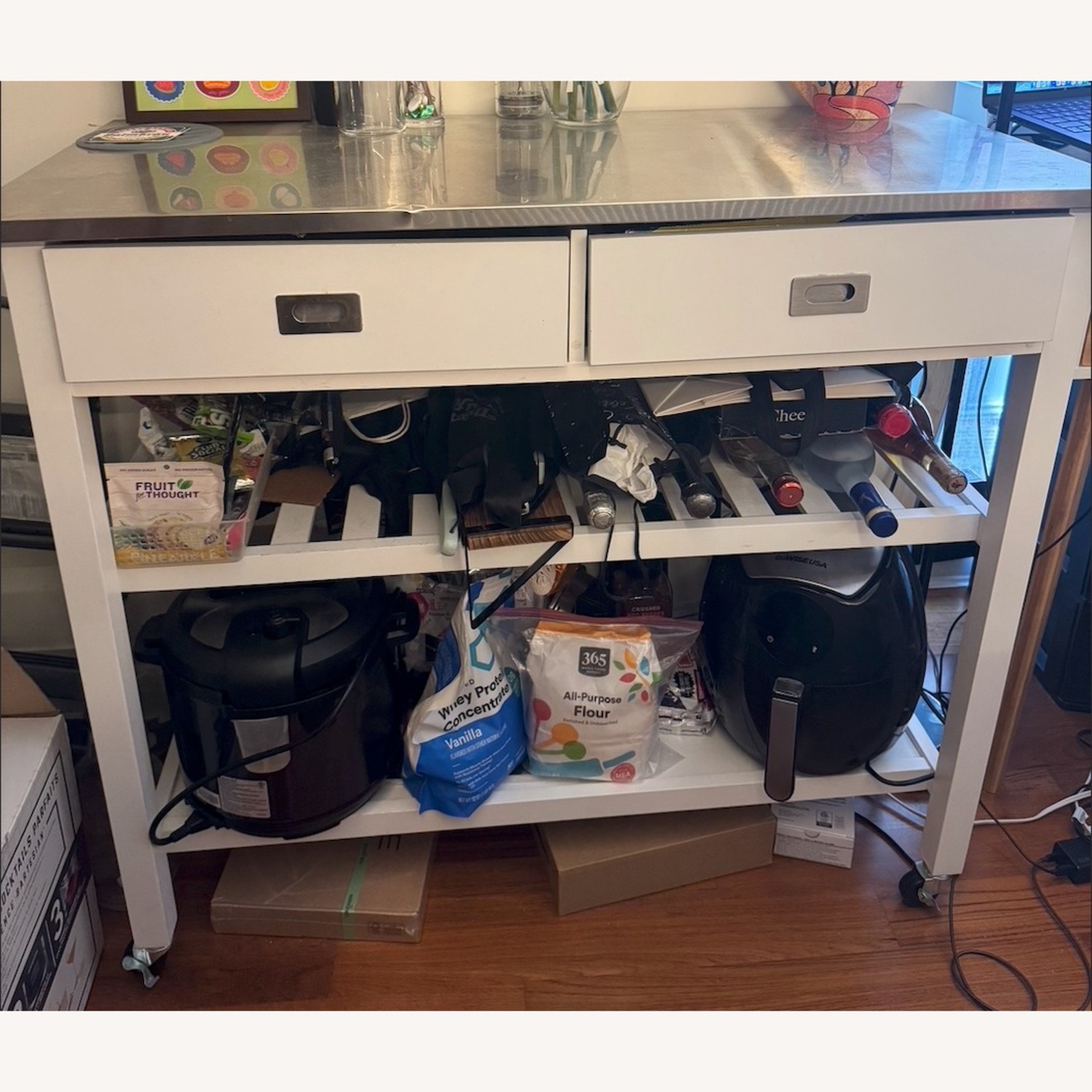 Mercury Row Ansell Kitchen Island - image-1