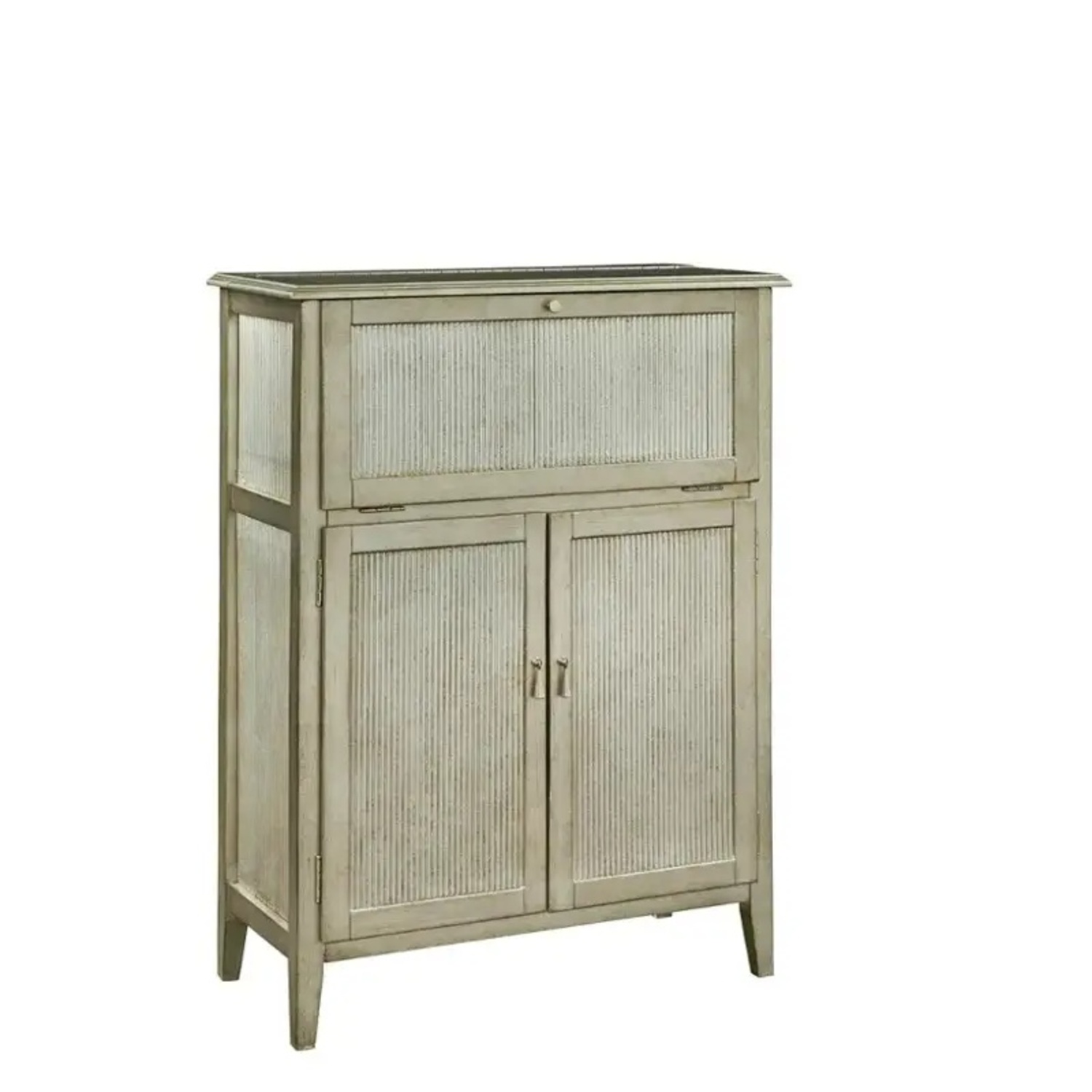 Hooker Furniture Corporation Silver Bar Cart - image-4