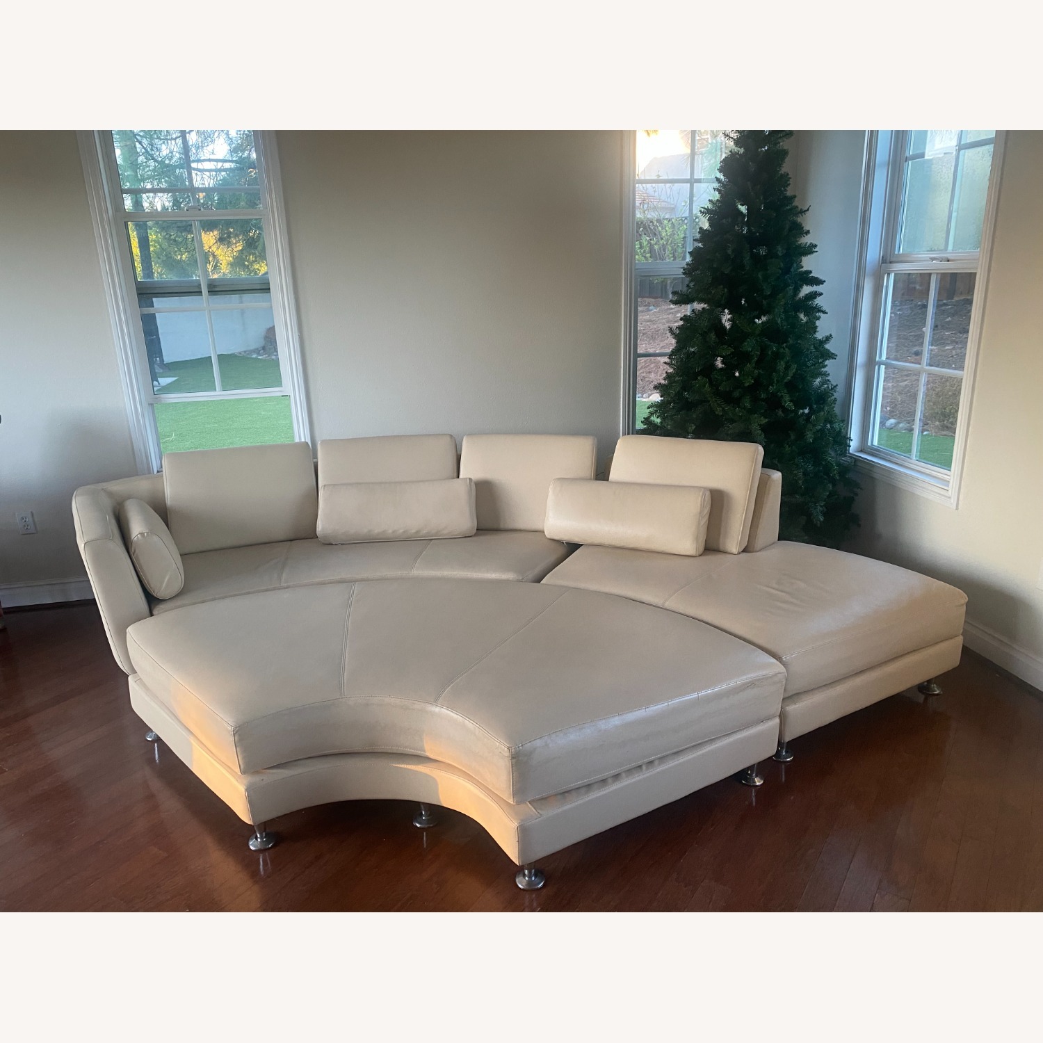 Curved Configurable Sectional - image-12