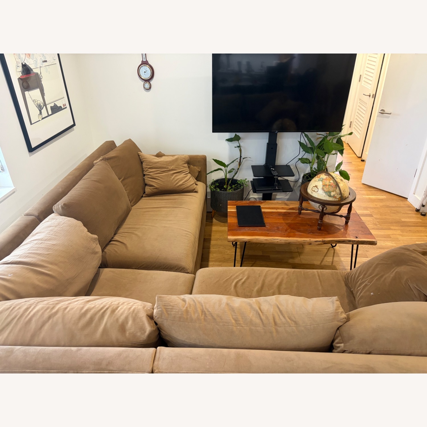 Interior Define Sloan Corner 4-Seat Sectional Sofa - image-1