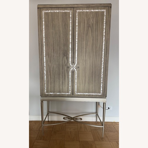 Used Caracole Natural Wood Bar for sale on AptDeco