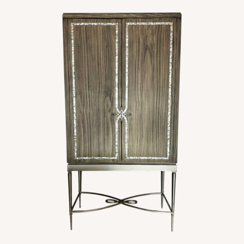 Used Caracole Natural Wood Bar for sale on AptDeco