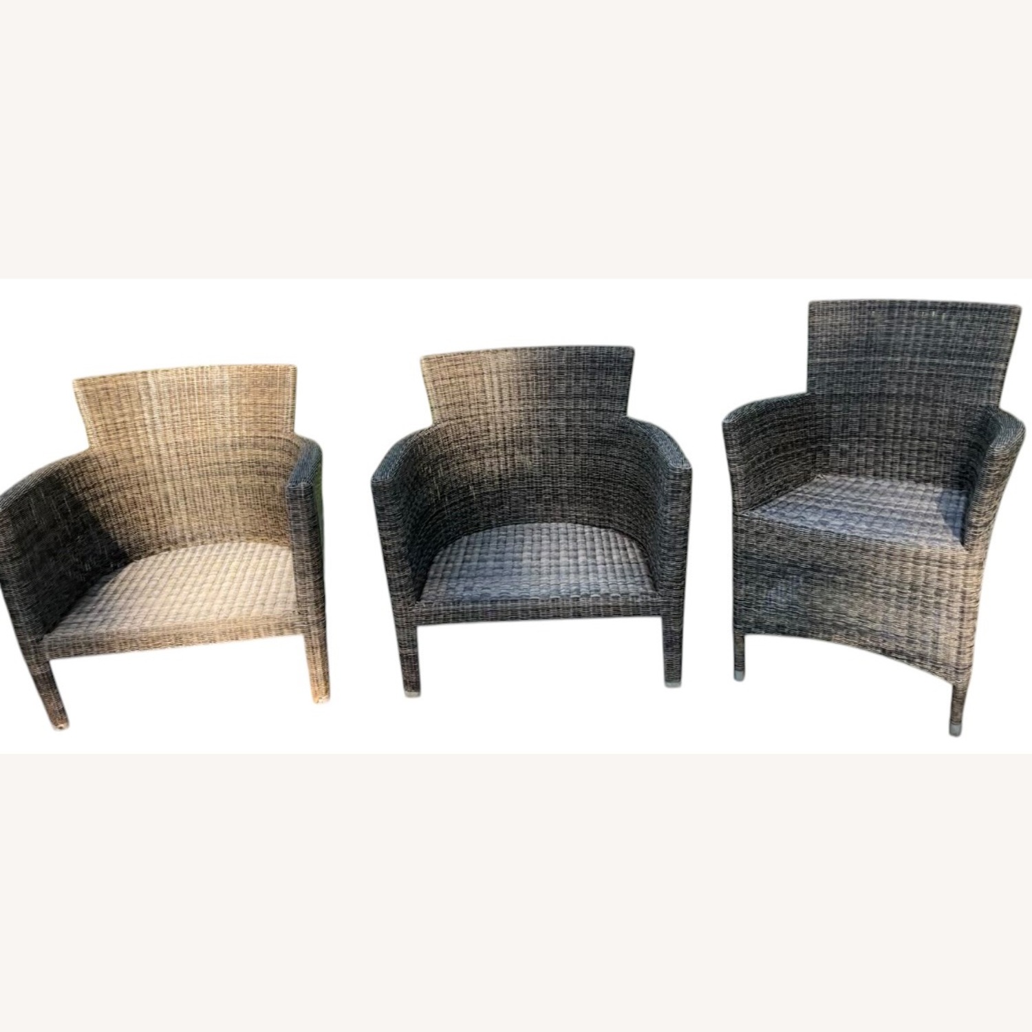 6-Piece Wicker Outdoor Set Includes Side Tables - image-2