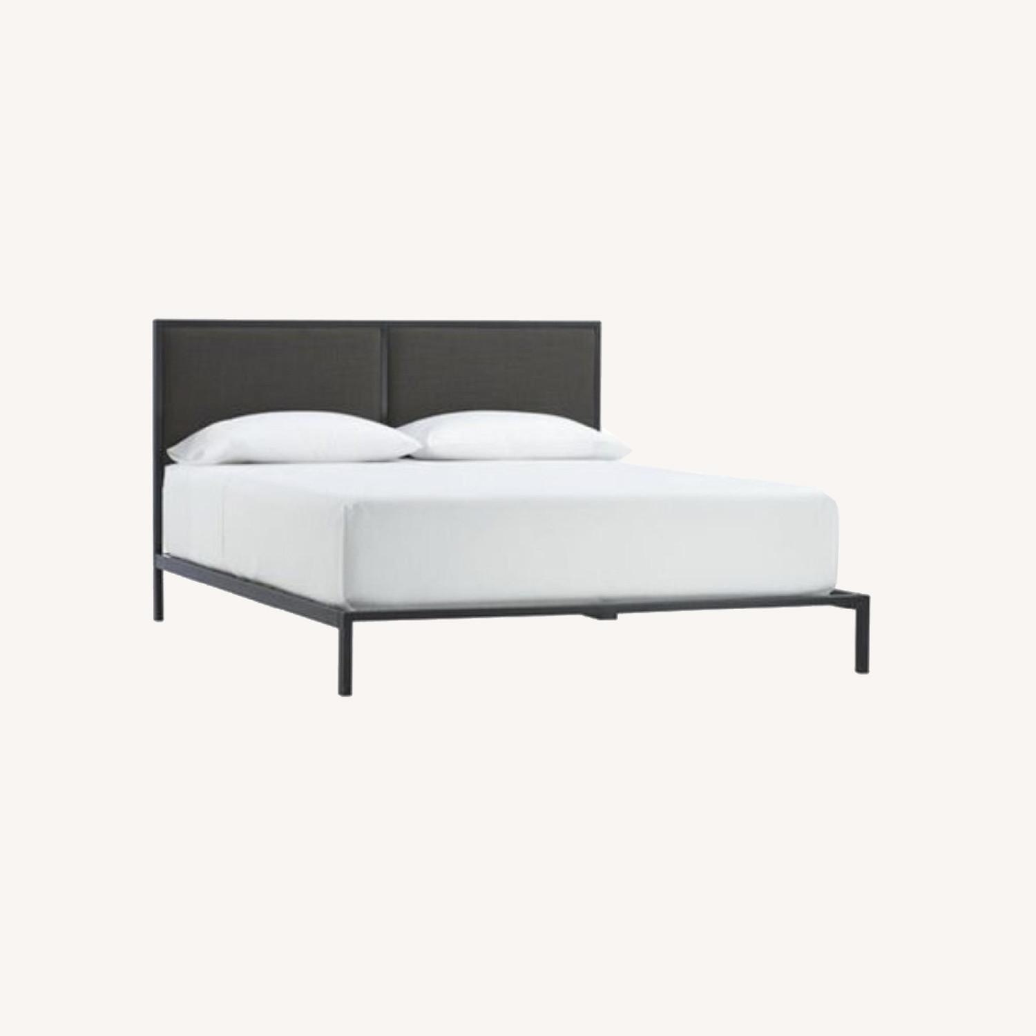 Crate & Barrel Queen Bed frame - image-5