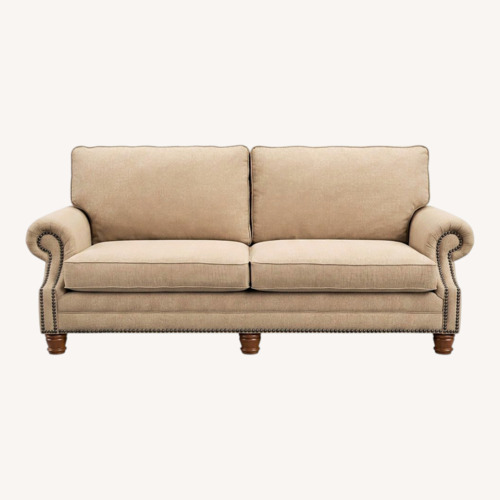 Used Light Brown 2 Seater Sofa for sale on AptDeco