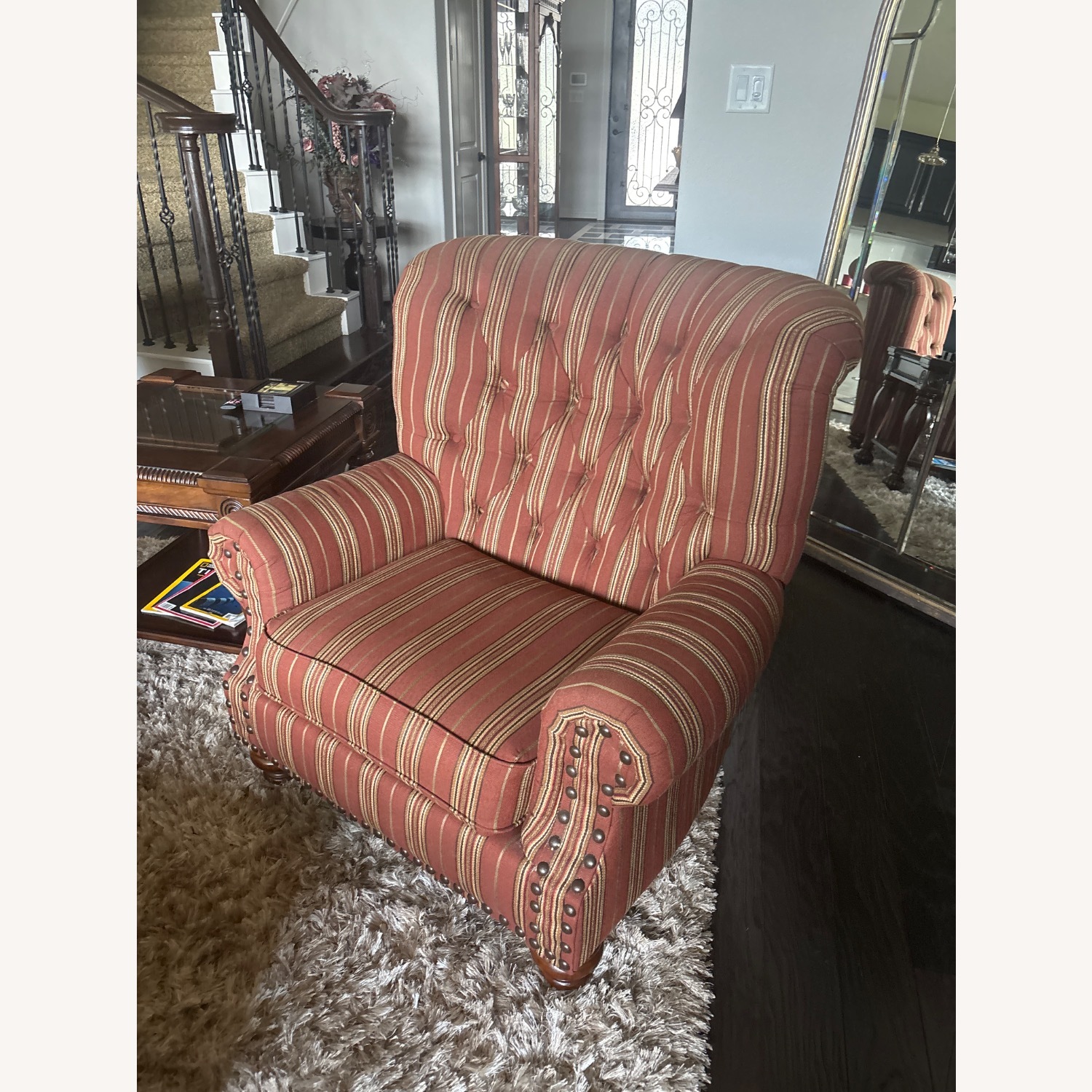 Fabric Accent Chair - image-2