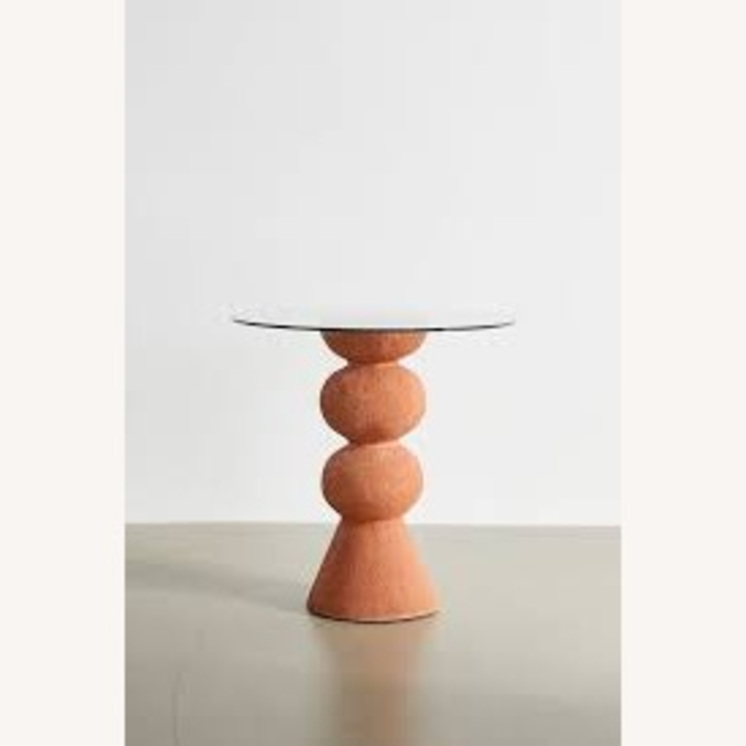 Urban Outfitters Orange Concrete Dining Table - image-4