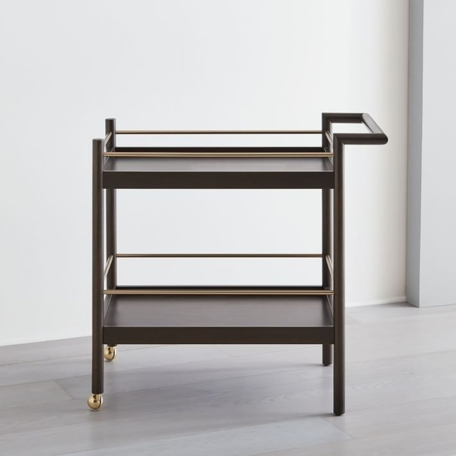 West Elm Mid-Century Bar Cart 32" - image-4