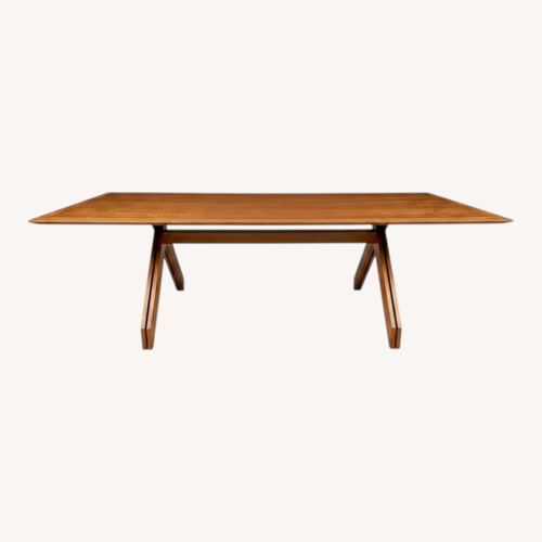 Used Natural Wood Dining Table for sale on AptDeco
