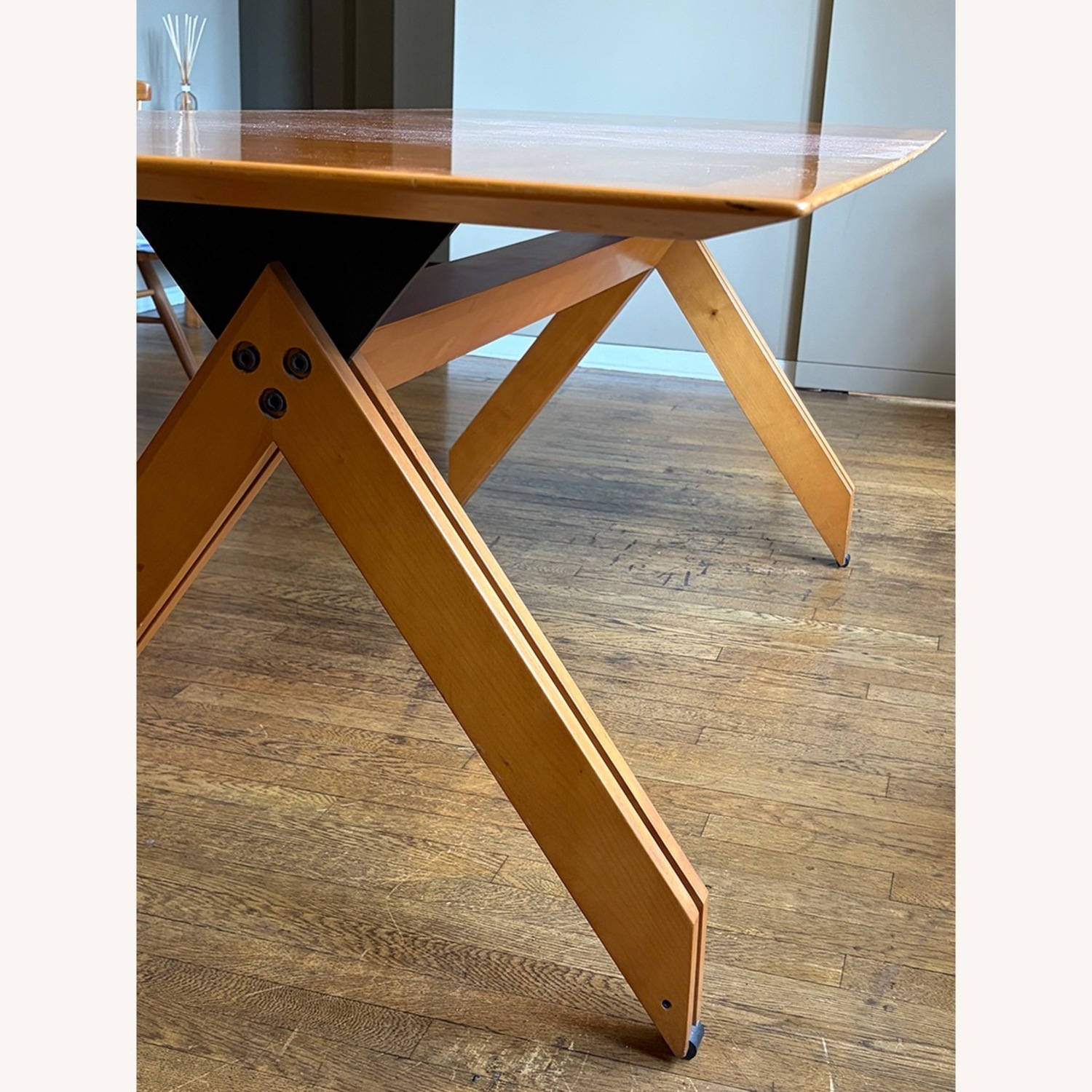 Natural Wood Dining Table - image-3