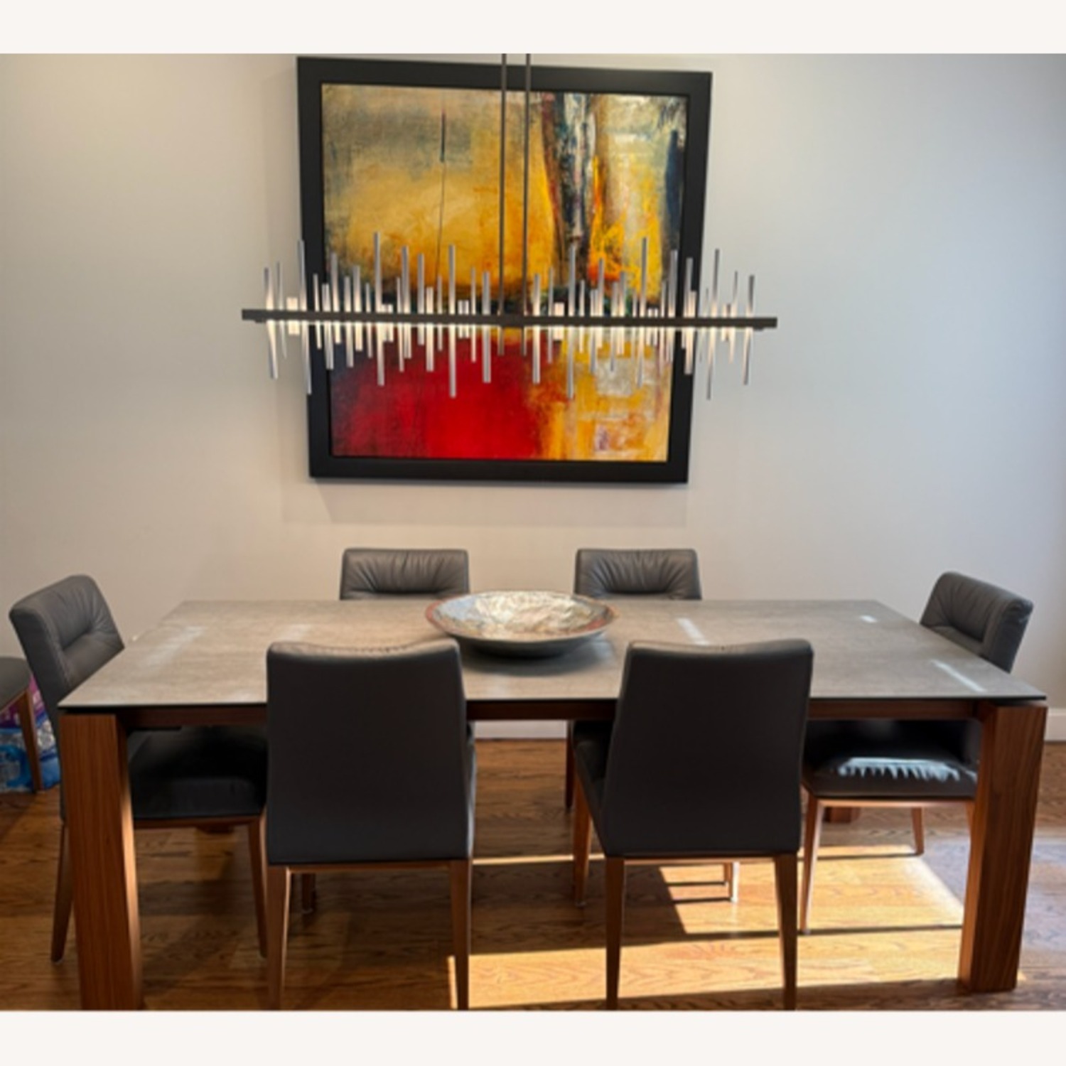 Calligaris Light Gray Dining Sets - image-1