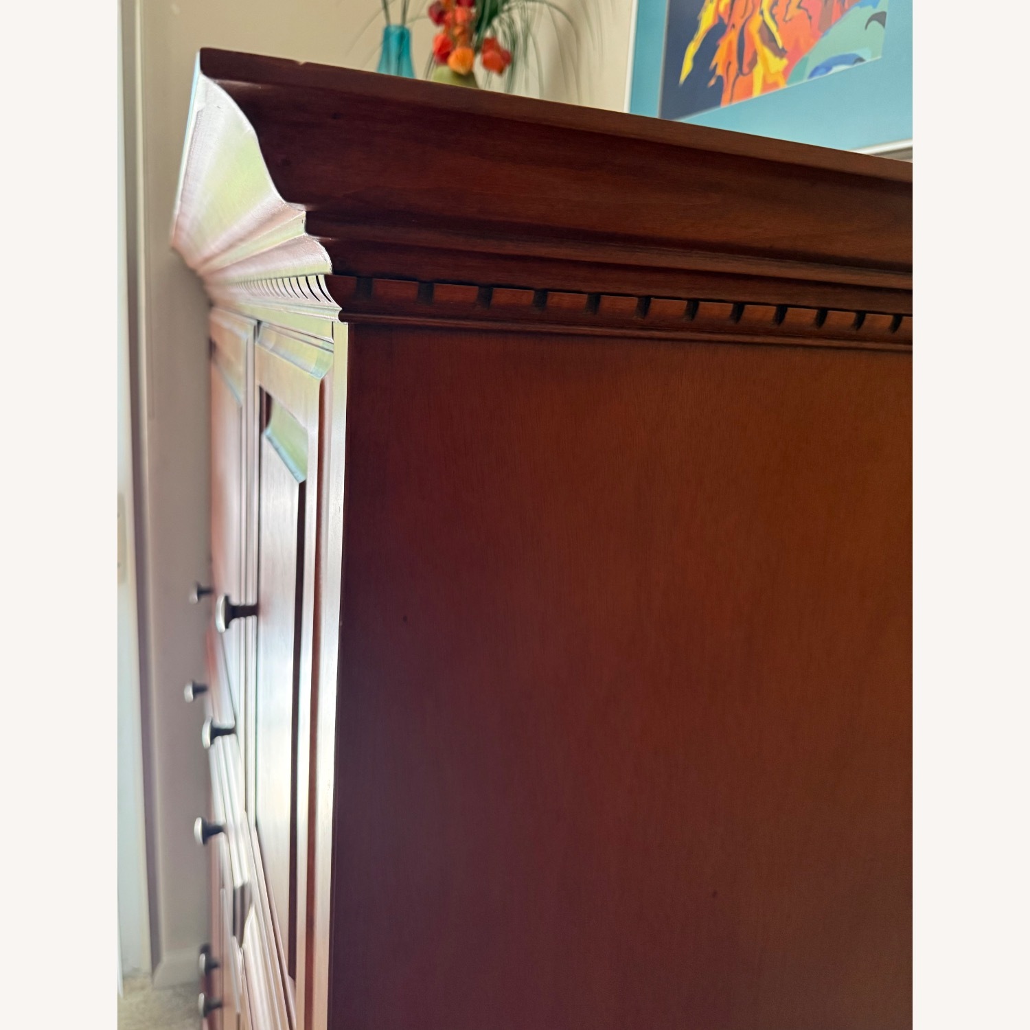 Solid Wood Custom Bar Cabinet - image-2