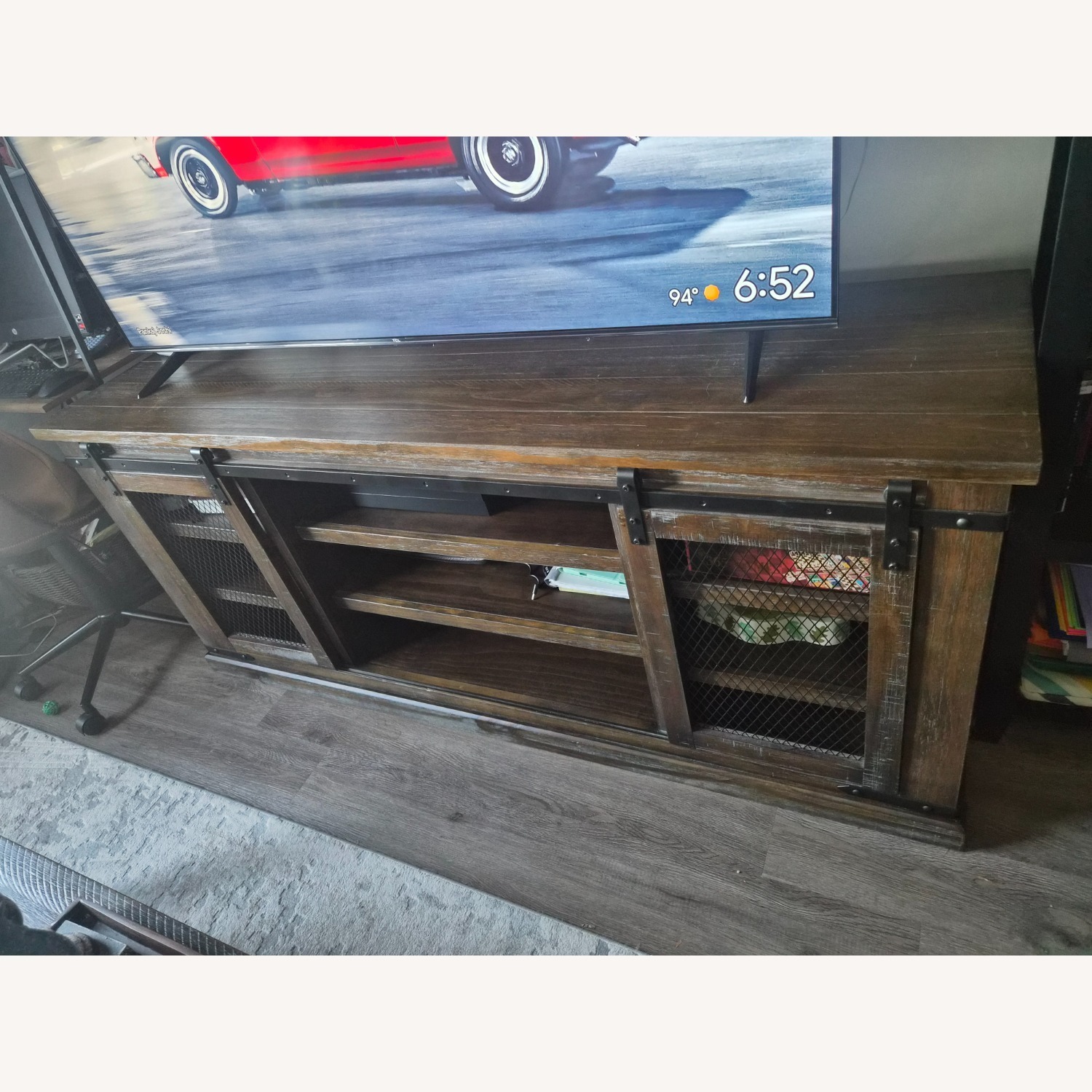 AF Rustic Industrial 75" TV Stand - image-3