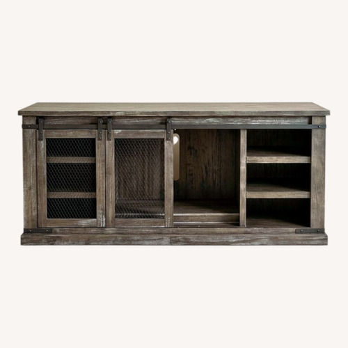 Used AF Rustic Industrial 75" TV Stand for sale on AptDeco