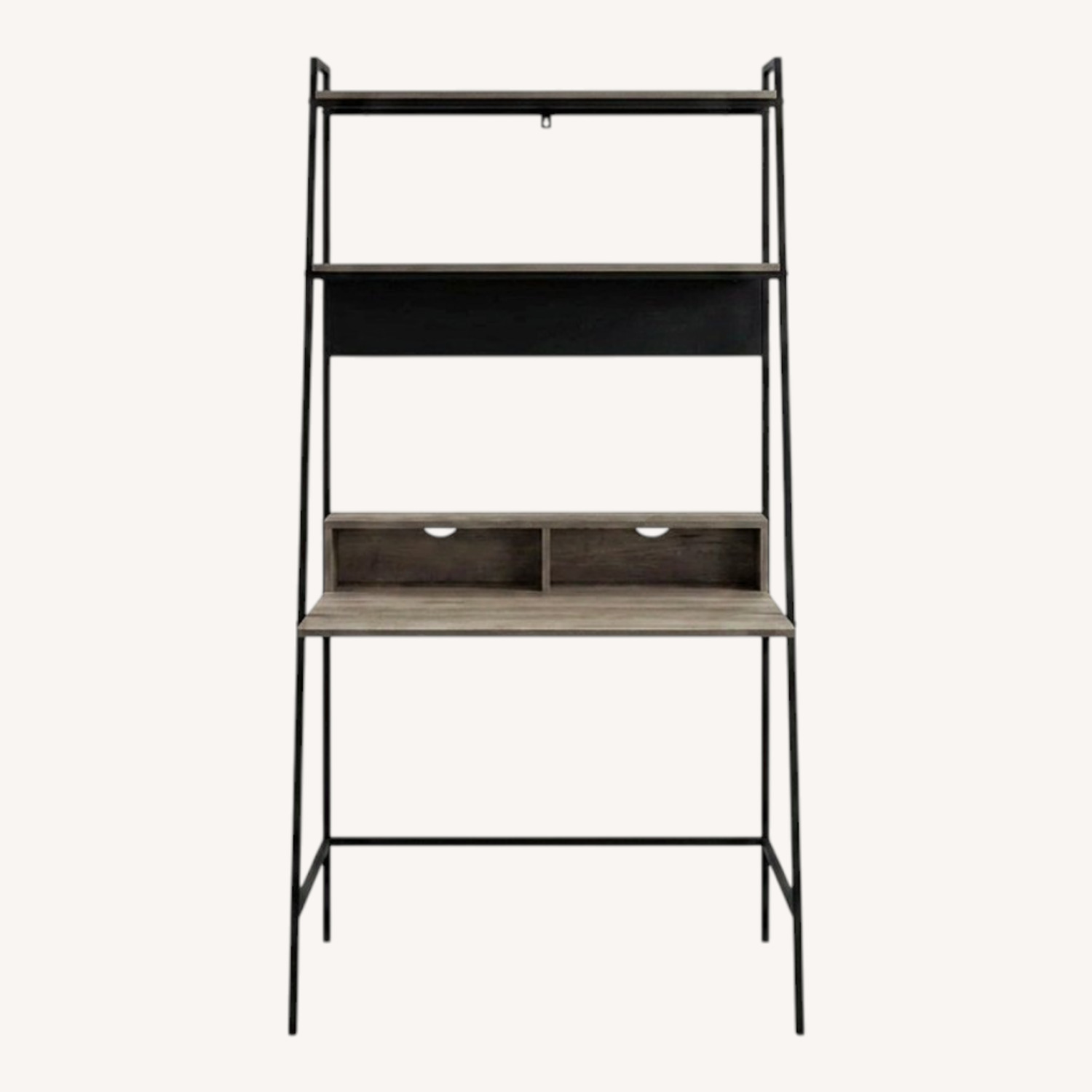 Wayfair Dark Brown Metal Bookcase - image-0