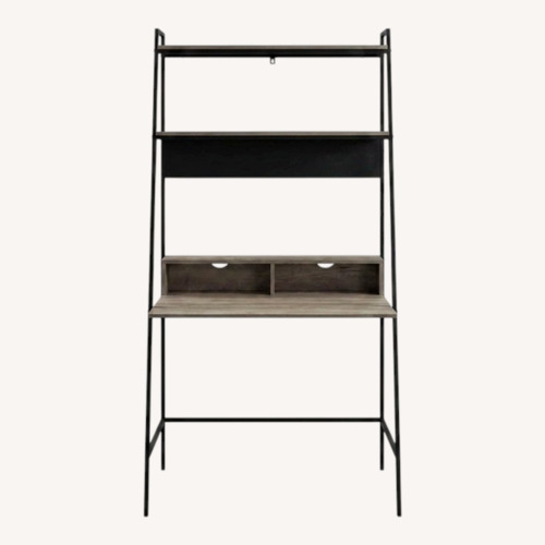 Used Wayfair Dark Brown Metal Bookcase for sale on AptDeco