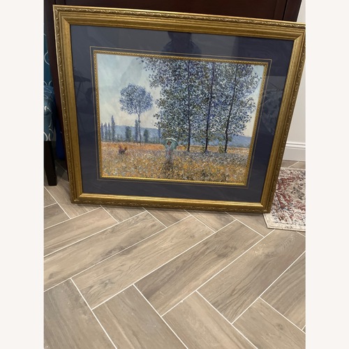 Used Framed Impressionist Landscape Wall Art for sale on AptDeco