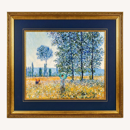 Used Framed Impressionist Landscape Wall Art for sale on AptDeco