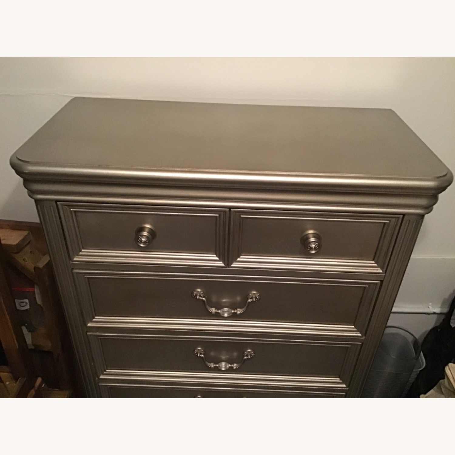 Ashley Furniture Silver Dresser - image-4