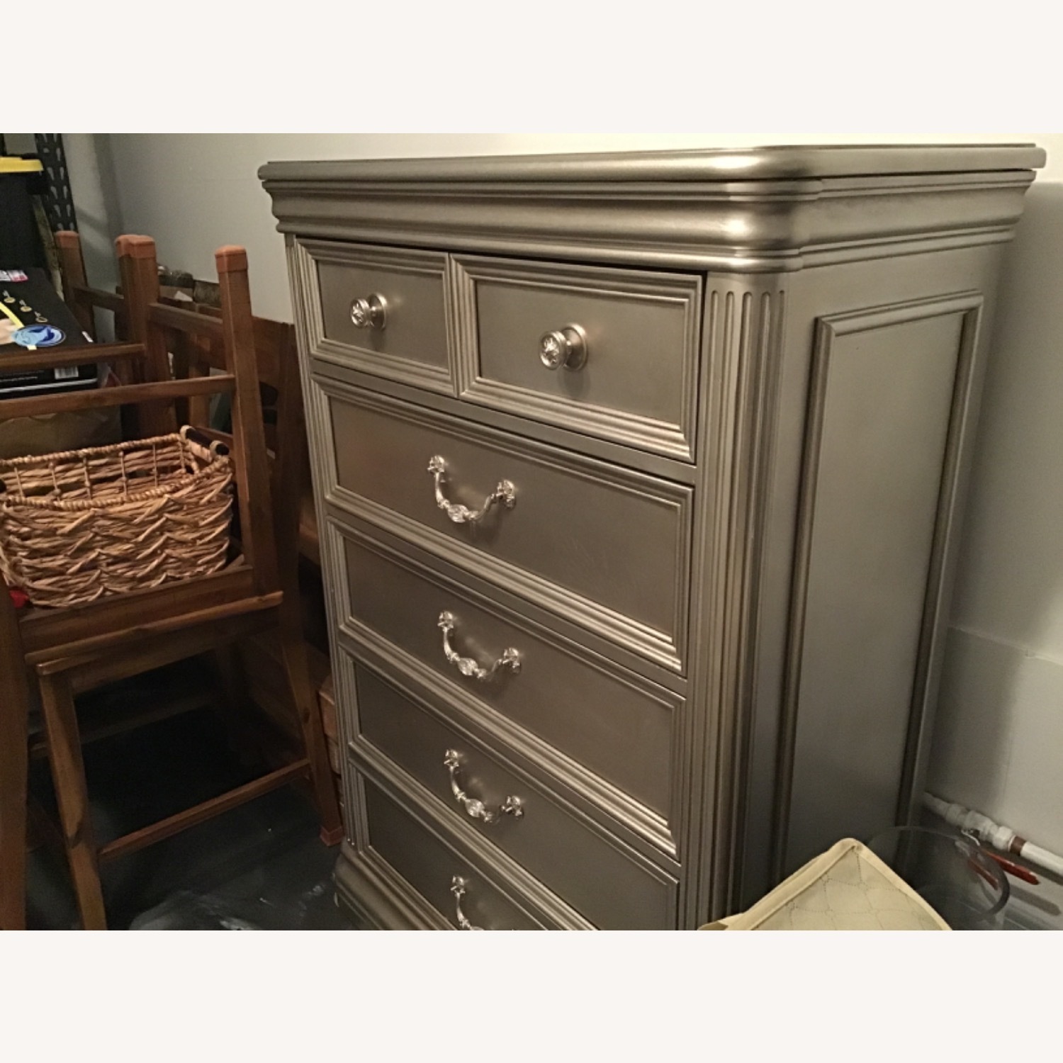 Ashley Furniture Silver Dresser - image-2