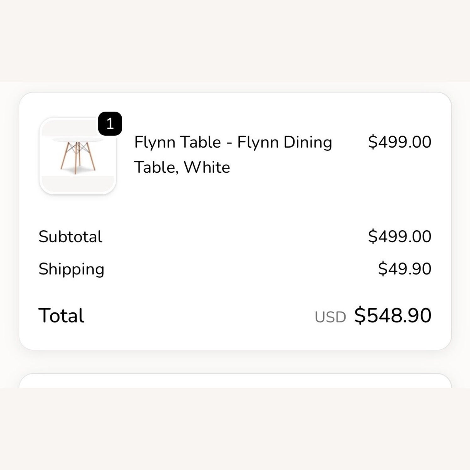 Herman Miller Flynn White Wood Dining Table - image-2