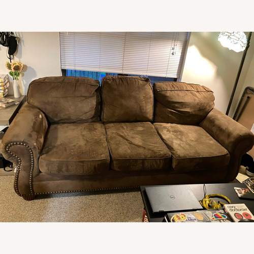 Used Light Brown 3+ Seater Sofa for sale on AptDeco