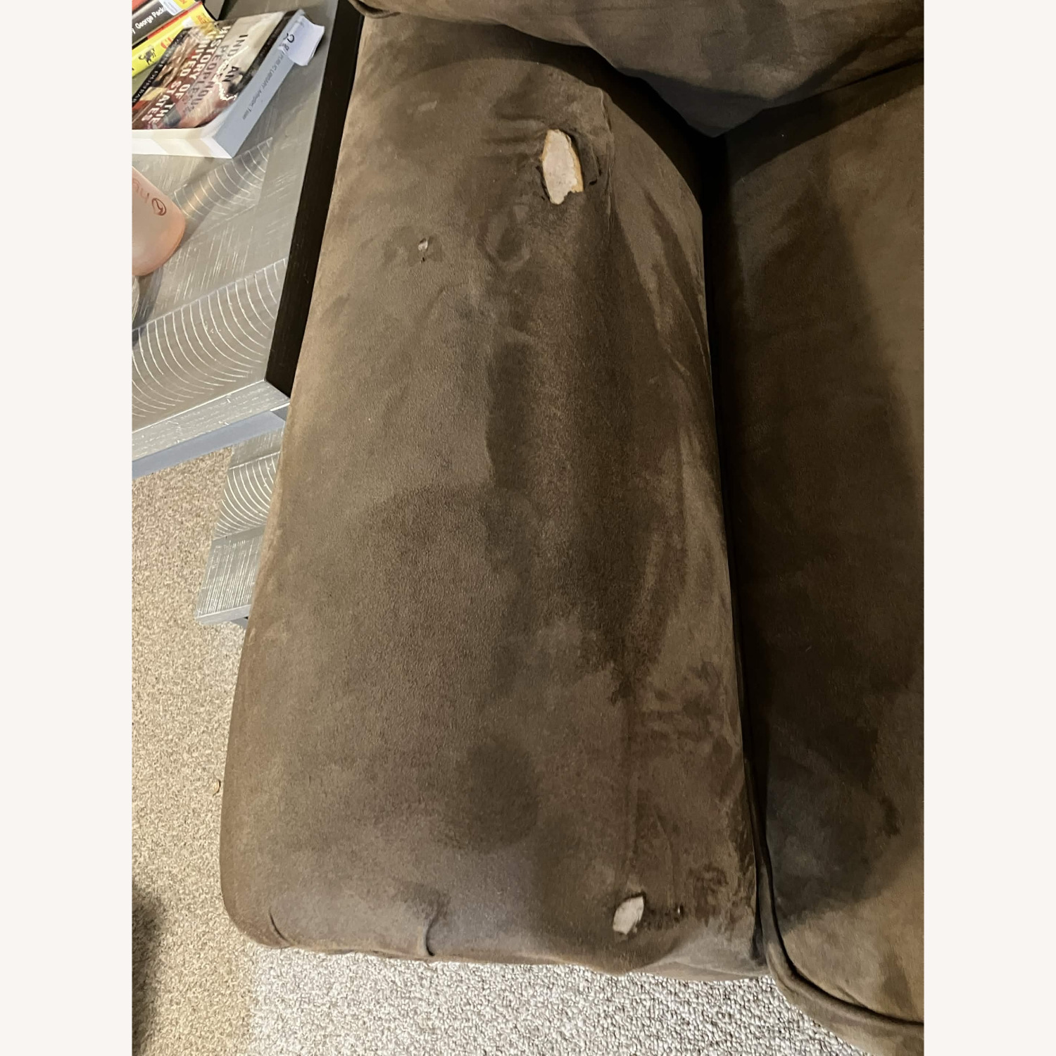 Light Brown 3+ Seater Sofa - image-5