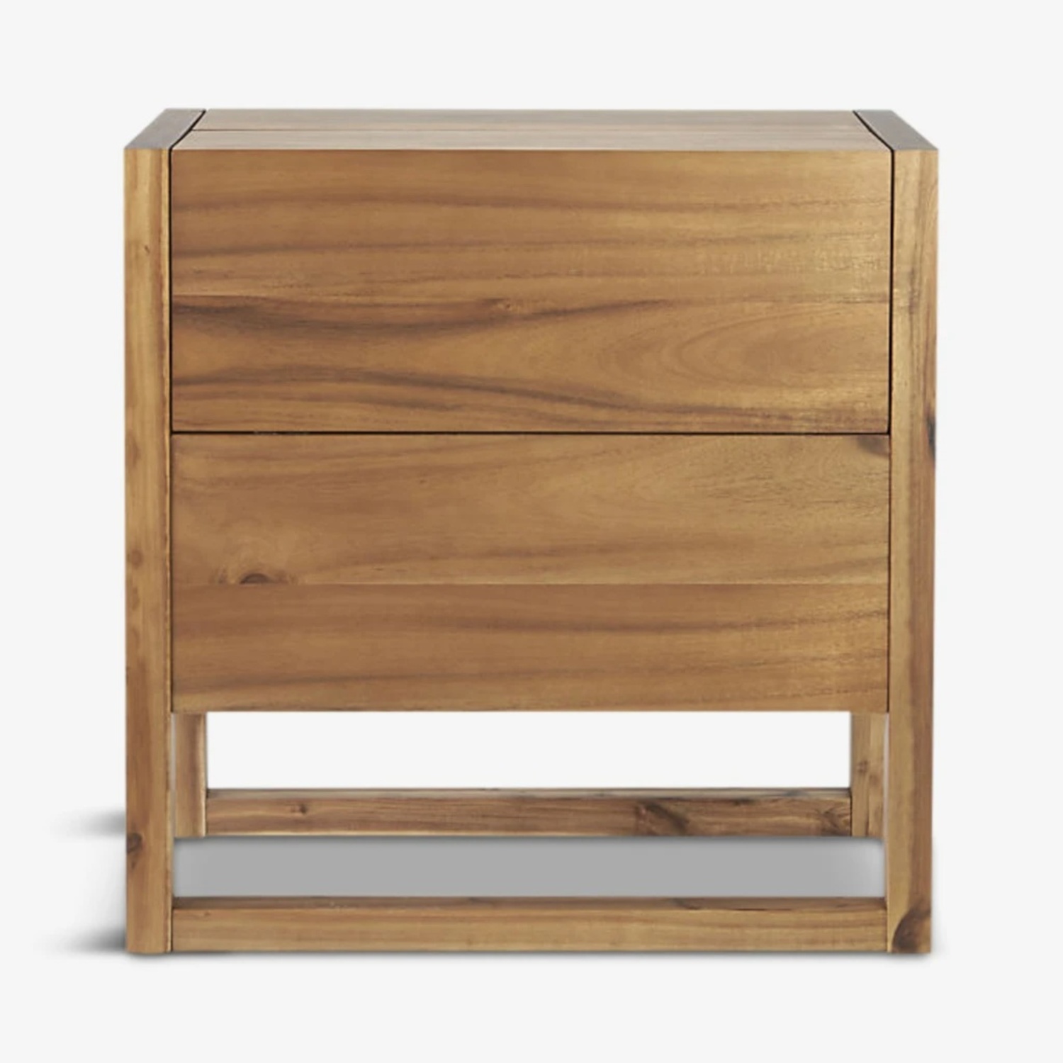 CB2 Elixir Dark Brown Wood Bar Cart - image-5