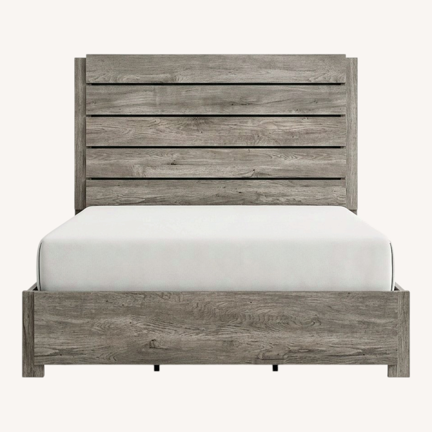 Affordable Home Furnishings Light Gray King Bed - image-0