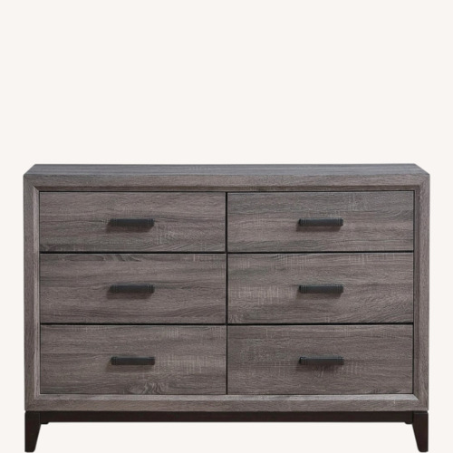 Used Affordable Home Furnishings Light Gray Dresser for sale on AptDeco