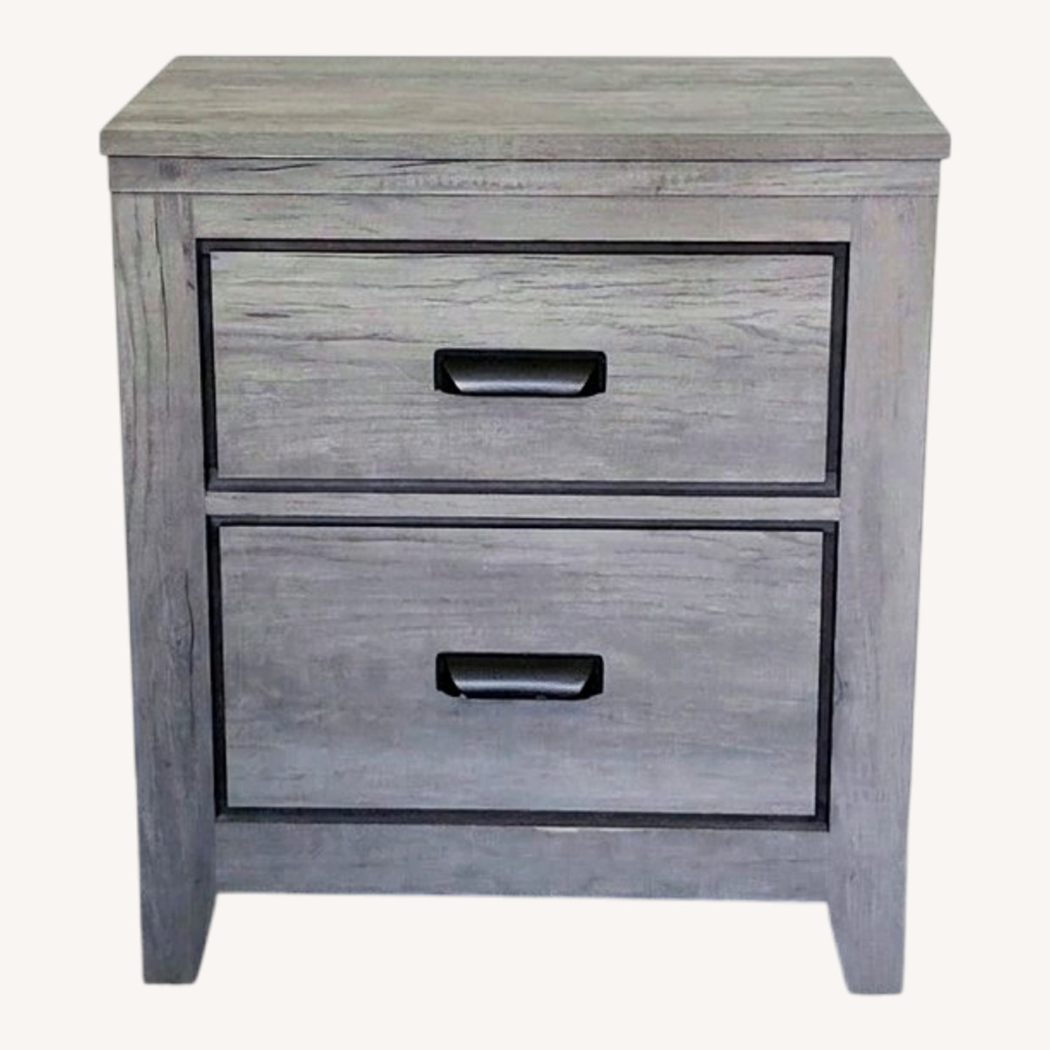 Affordable Home Furnishings Light Gray Nightstand - image-0