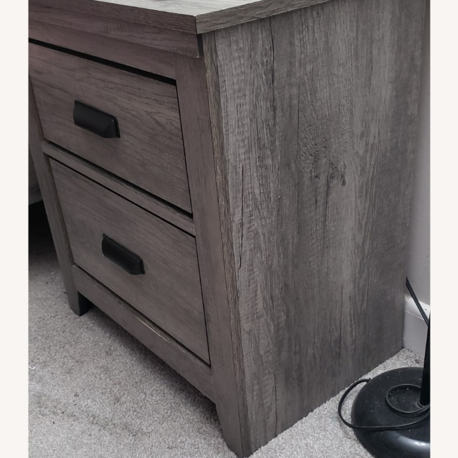 Affordable Home Furnishings Light Gray Nightstand - image-3