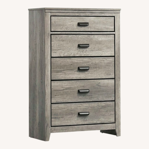 Used Affordable Home Furnishings Light Gray Chest for sale on AptDeco