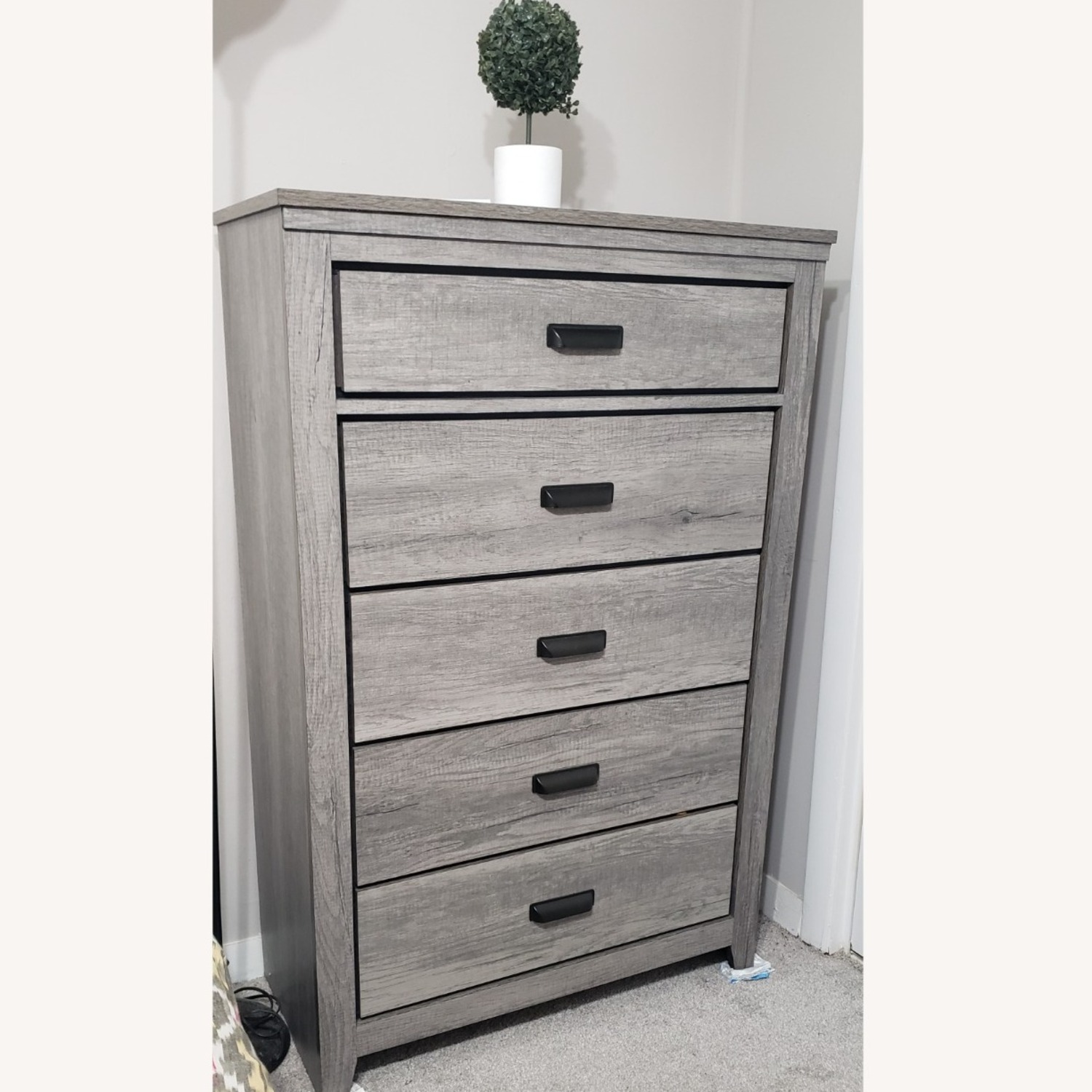 Affordable Home Furnishings Light Gray Chest - image-2