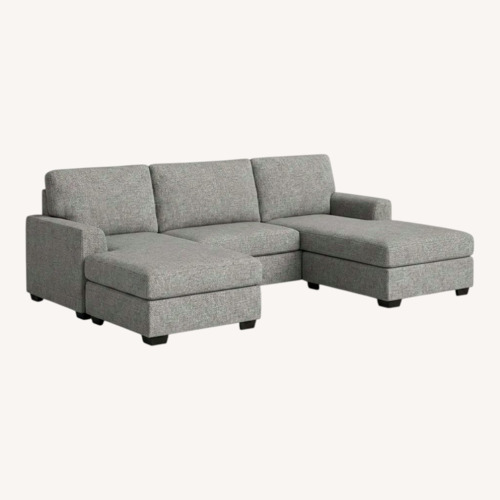 Used Affordable Home Furnishings 2 Piece Sectional for sale on AptDeco