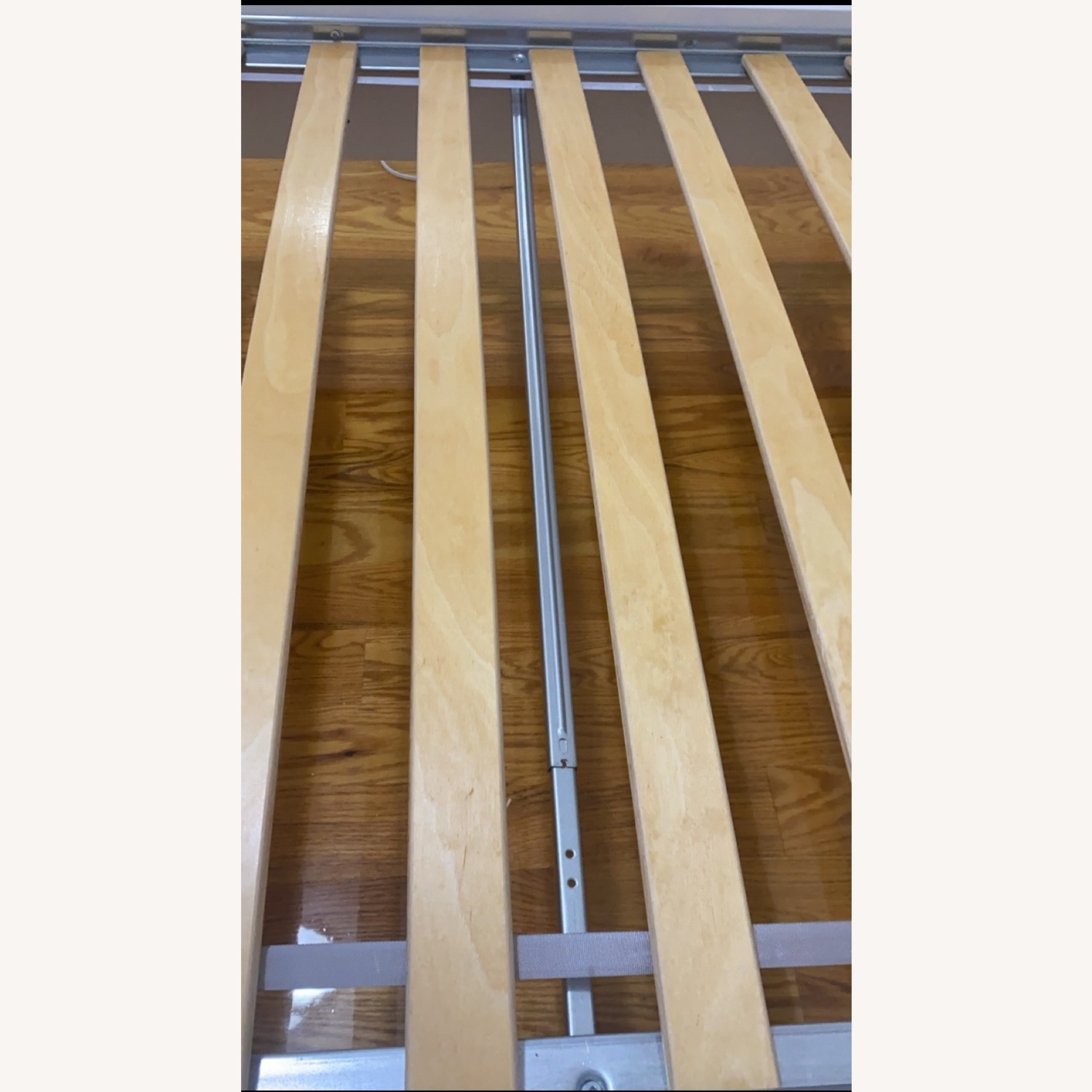 IKEA Bed Twin Frame + Wooden Slated Base - image-2