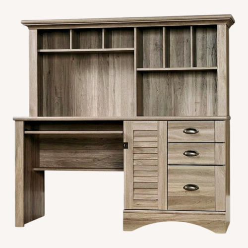 Used Sauder Computer Desk with Hutch for sale on AptDeco