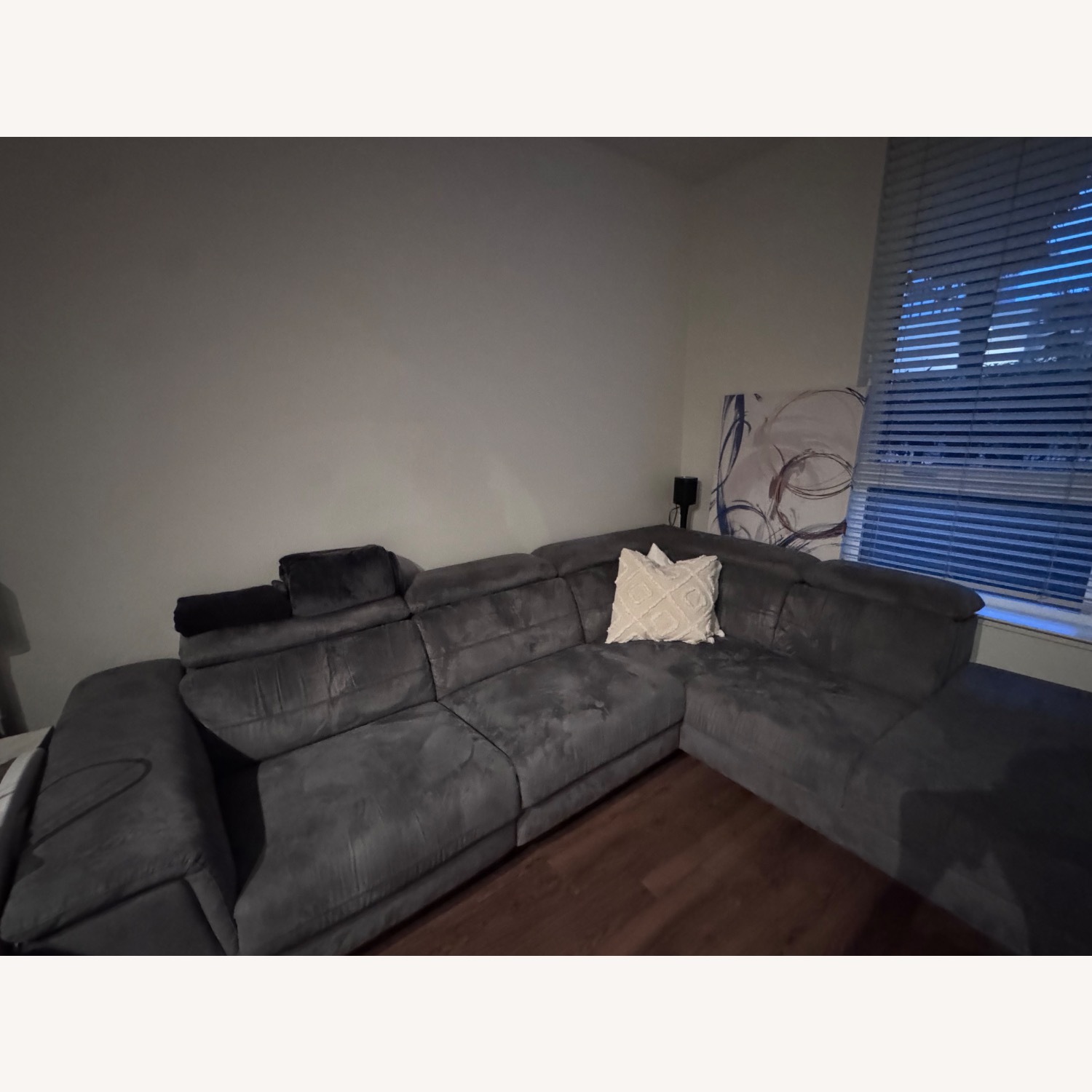 Coleman Furniture Dark Gray 2 Piece Sectional - image-3