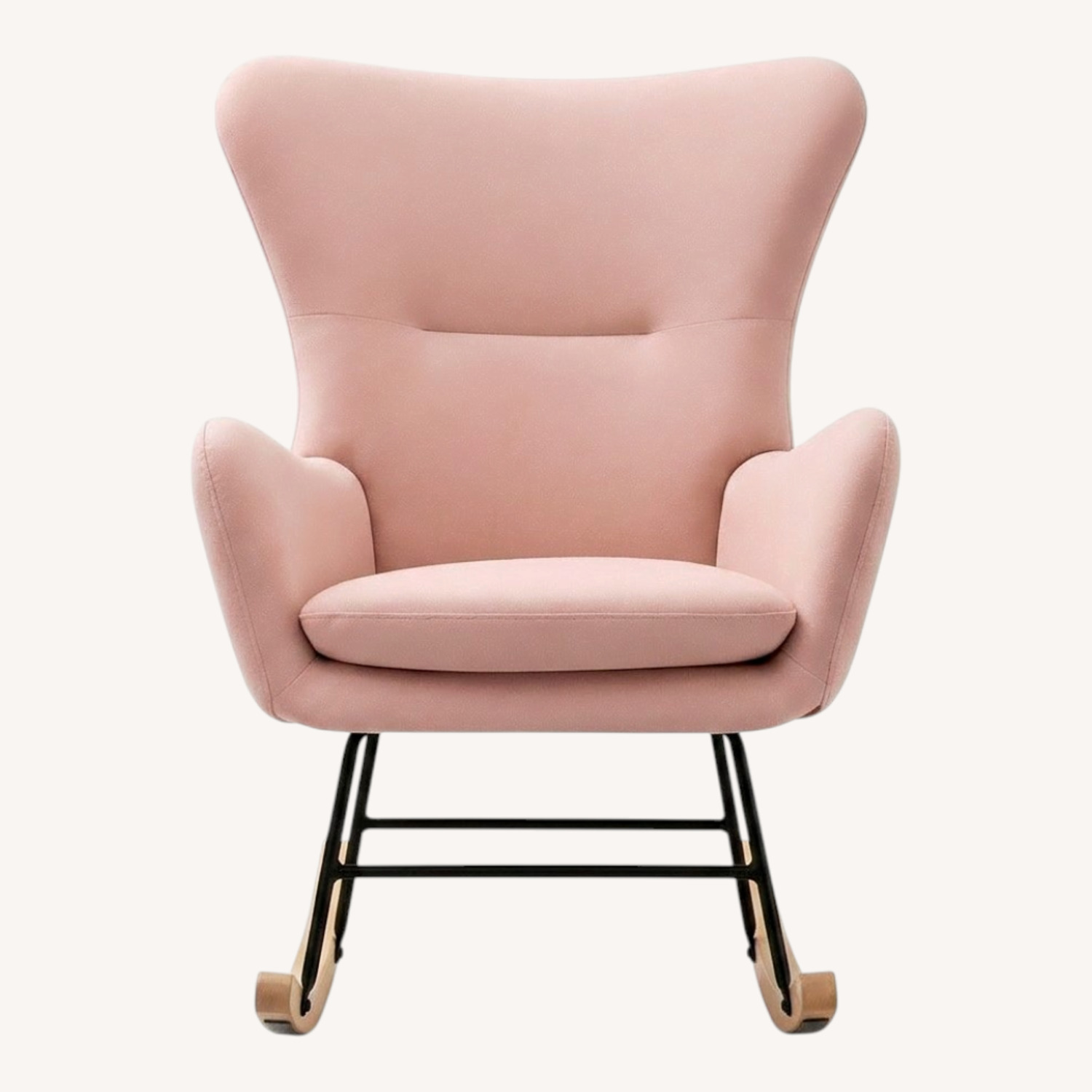Upholstered Nursery Rocking Accent Chair - image-0