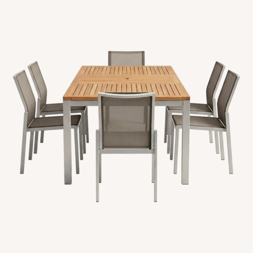 Used Barlow Tyrie Dining Table & Chairs for sale on AptDeco