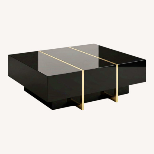 Used Black Coffee Table for sale on AptDeco