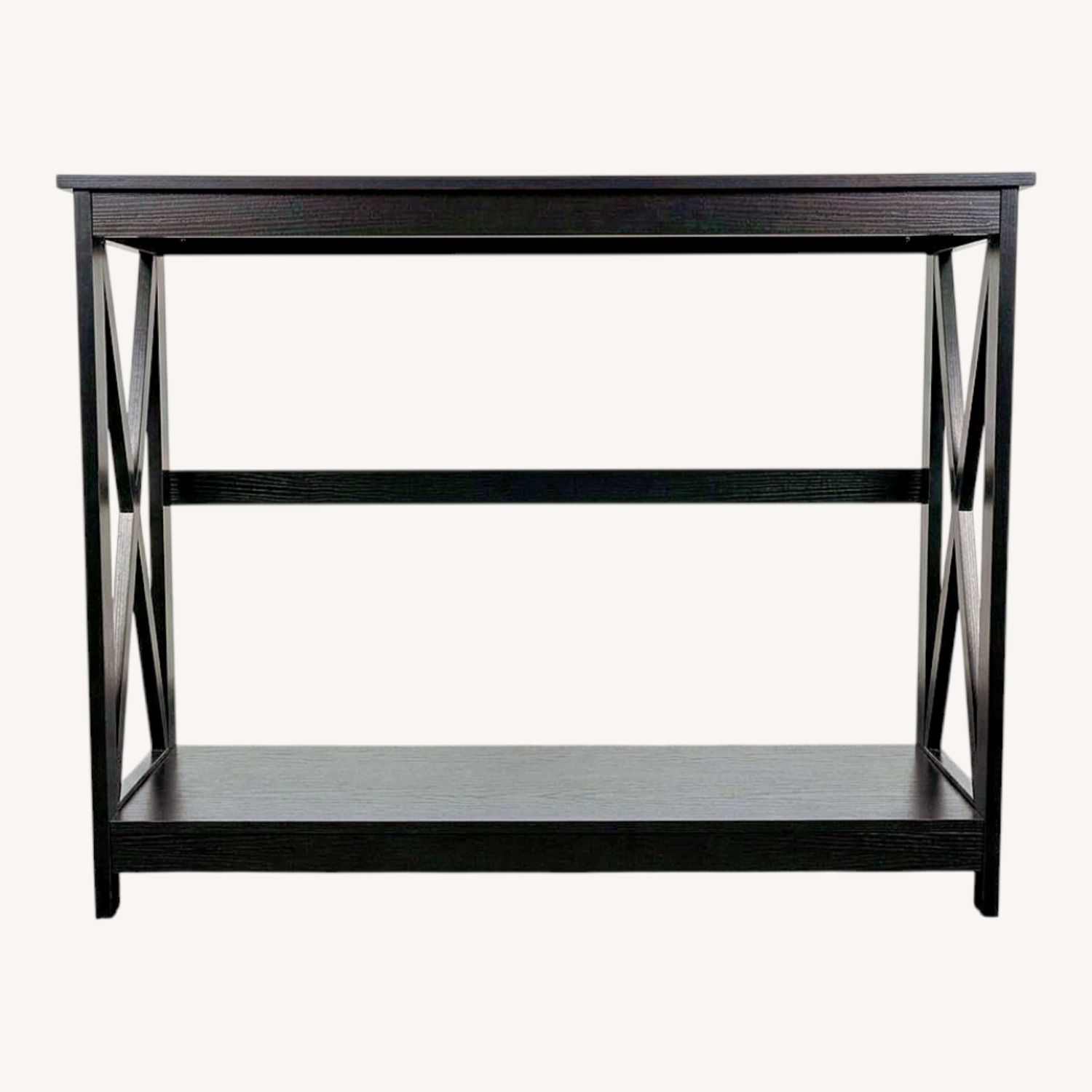 Amazon Dark Brown Wood Console Table - image-3