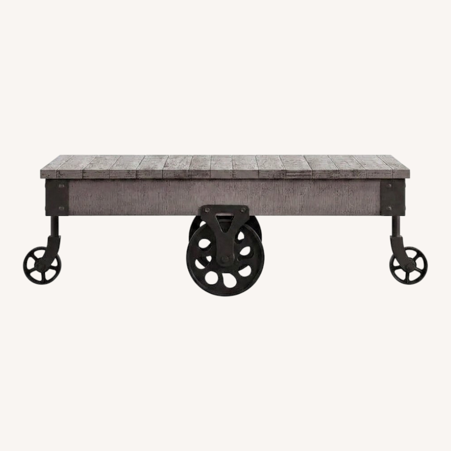 Overstock Myra Industrial and Rustic 47-inch Coffee Table - image-0