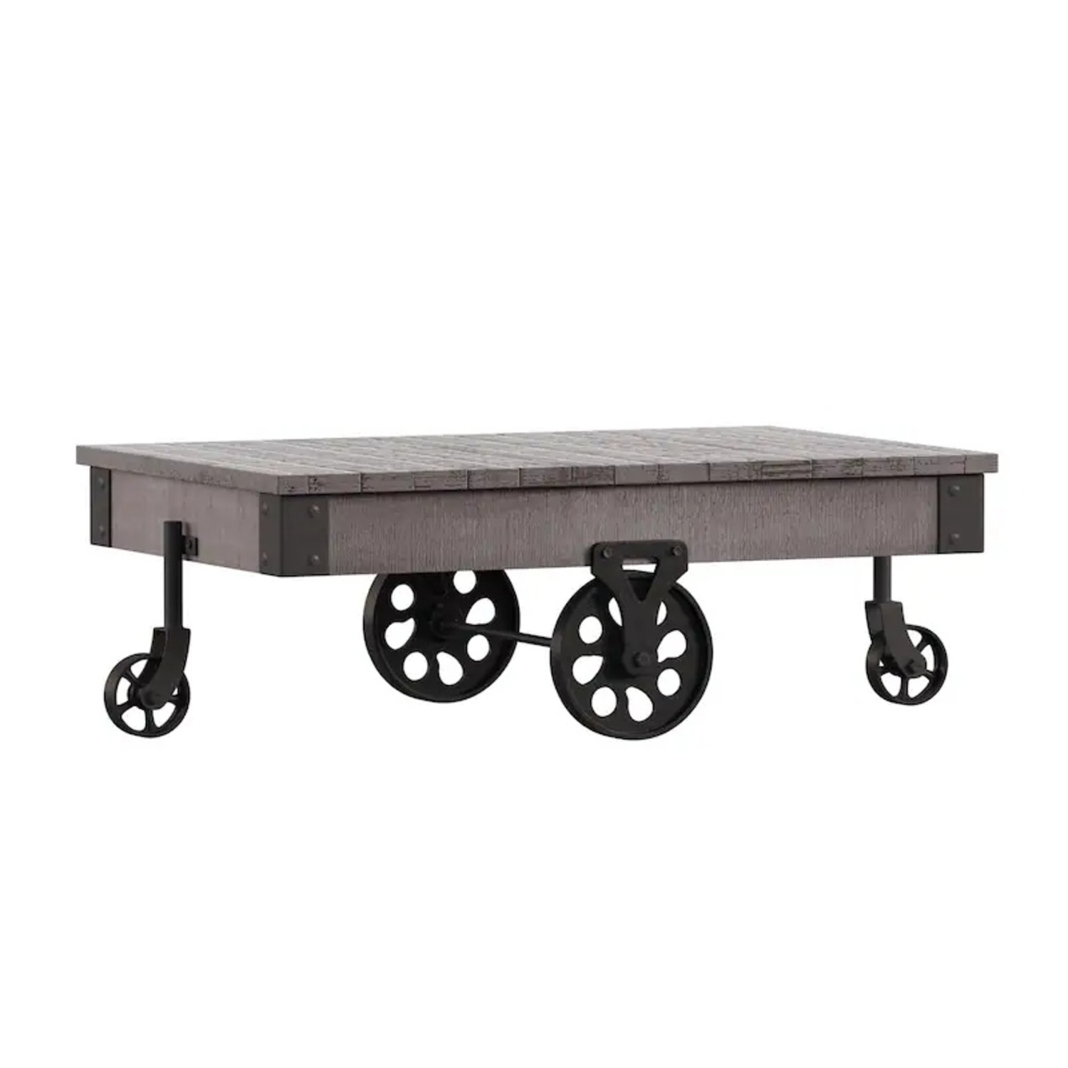 Overstock Myra Industrial and Rustic 47-inch Coffee Table - image-4