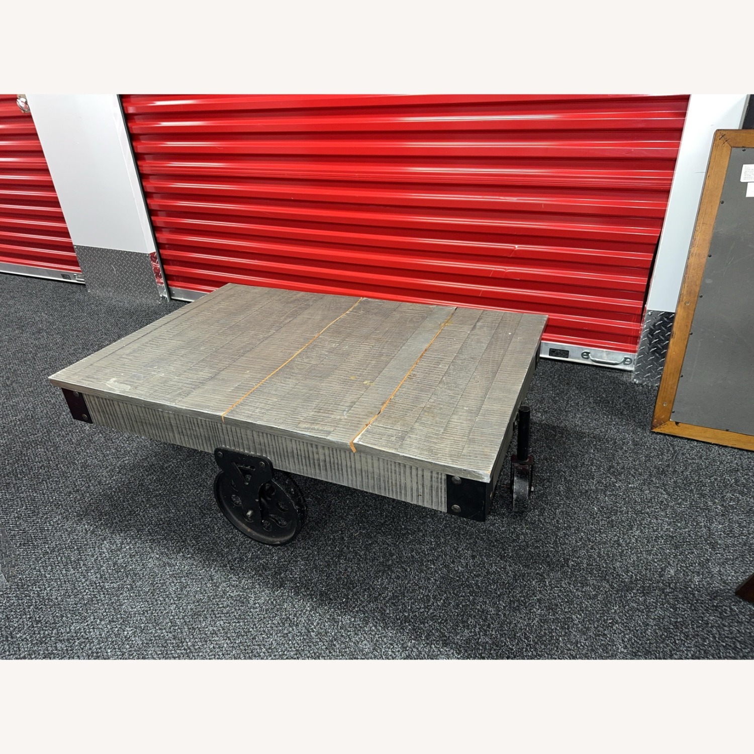 Overstock Myra Industrial and Rustic 47-inch Coffee Table - image-1