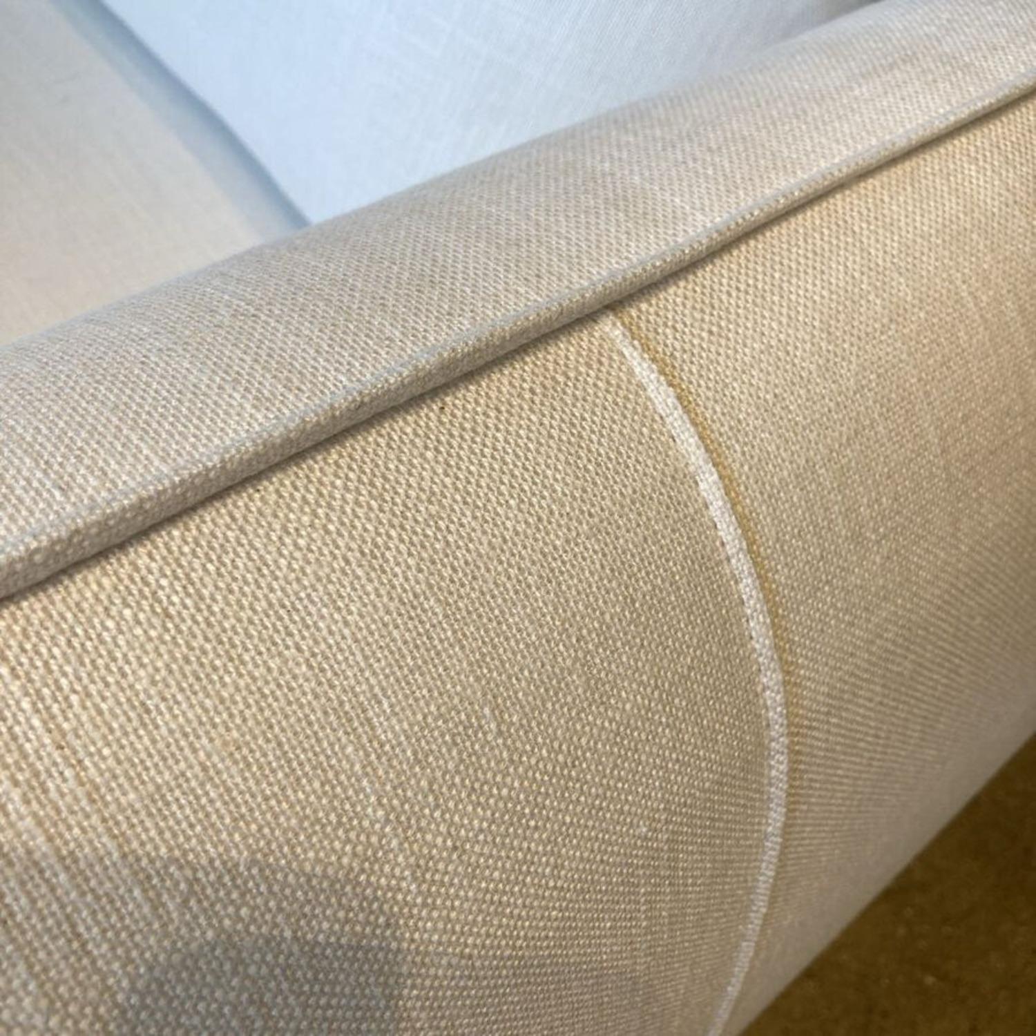 L-Shape Sectional Performance Linen Weave - image-11
