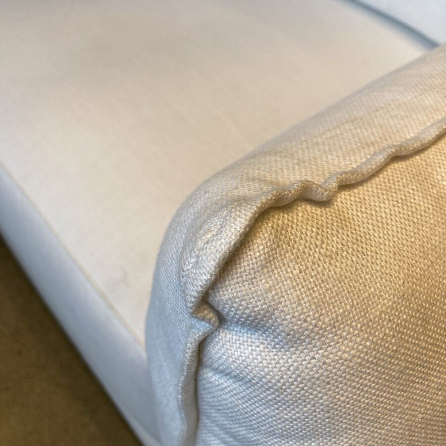 L-Shape Sectional Performance Linen Weave - image-7