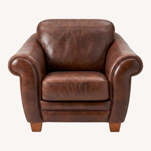 Used Flexsteel Latitudes Collection Leather Armchair for sale on AptDeco